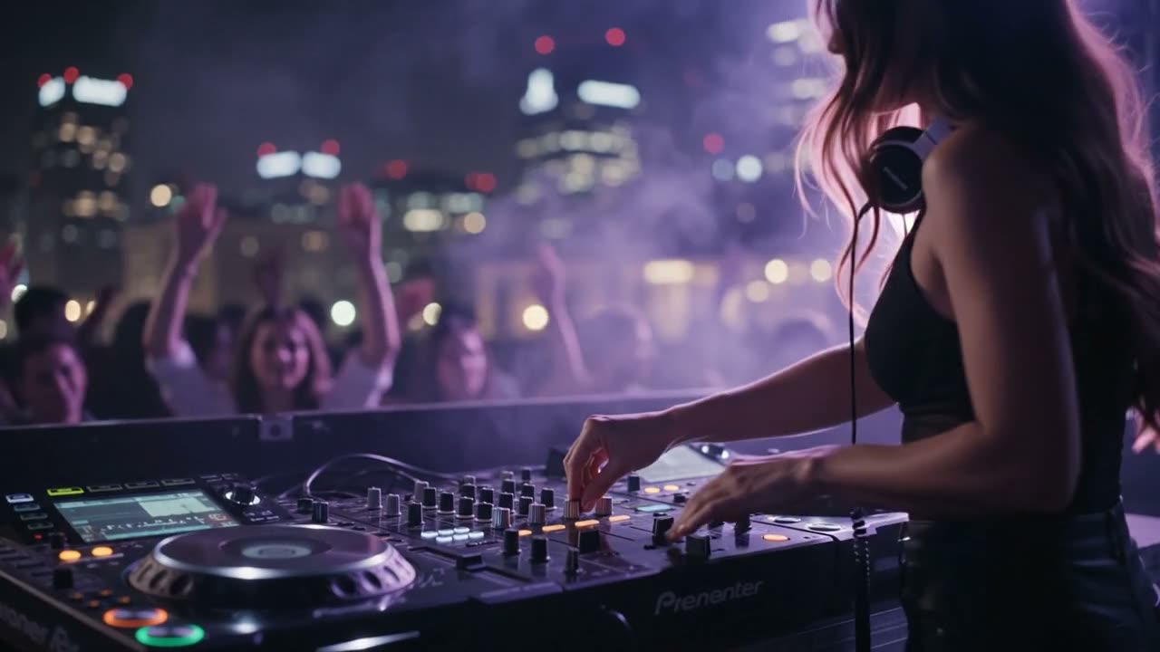 Rooftop set, Brickell